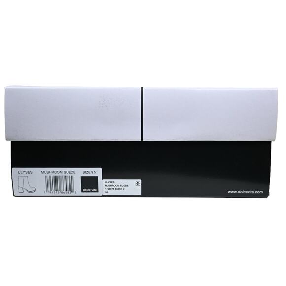 Dolce Vita Womens 9.5 Ulyses Suede Platform Bootie in Mushroom Tan NEW - Picture 11 of 11